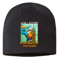 How I Accept Constructive Criticism Auntie Shark Sustainable Beanie
