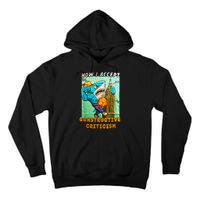 How I Accept Constructive Criticism Auntie Shark Tall Hoodie