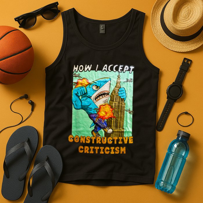 How I Accept Constructive Criticism Auntie Shark Tank Top