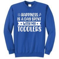 Happiness Is A Day Spent With My Sitter Daycare Gift Sweatshirt