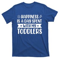 Happiness Is A Day Spent With My Sitter Daycare Gift T-Shirt