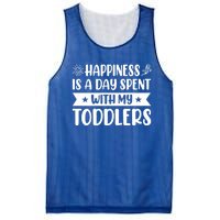 Happiness Is A Day Spent With My Sitter Daycare Gift Mesh Reversible Basketball Jersey Tank