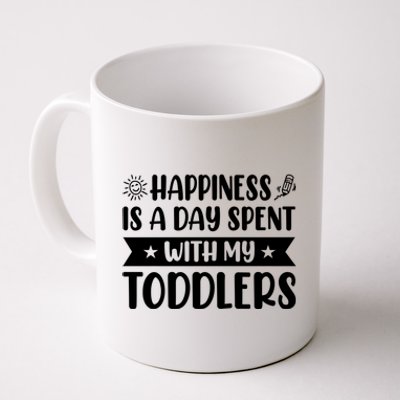 Happiness Is A Day Spent With My Sitter Daycare Gift Coffee Mug