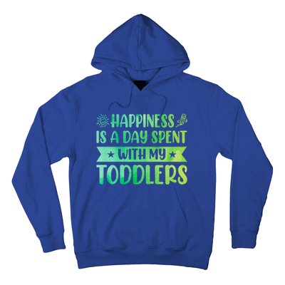 Happiness Is A Day Spent With My Sitter Daycare Gift Hoodie