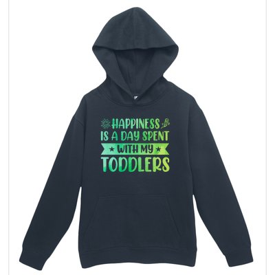 Happiness Is A Day Spent With My Sitter Daycare Gift Urban Pullover Hoodie