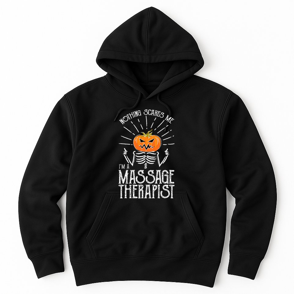 Halloween I'm A Massage Therapist Massage Therapy Hoodie