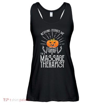 Halloween I'm A Massage Therapist Massage Therapy Ladies Essential Flowy Tank