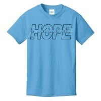 Hope Is A Choice To Stay Positive Quote Kids T-Shirt