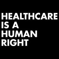 Healthcare Is A Hu Right Gift Cooling Performance Crew T-Shirt