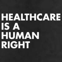 Healthcare Is A Hu Right Gift Adult Drive Performance Visor