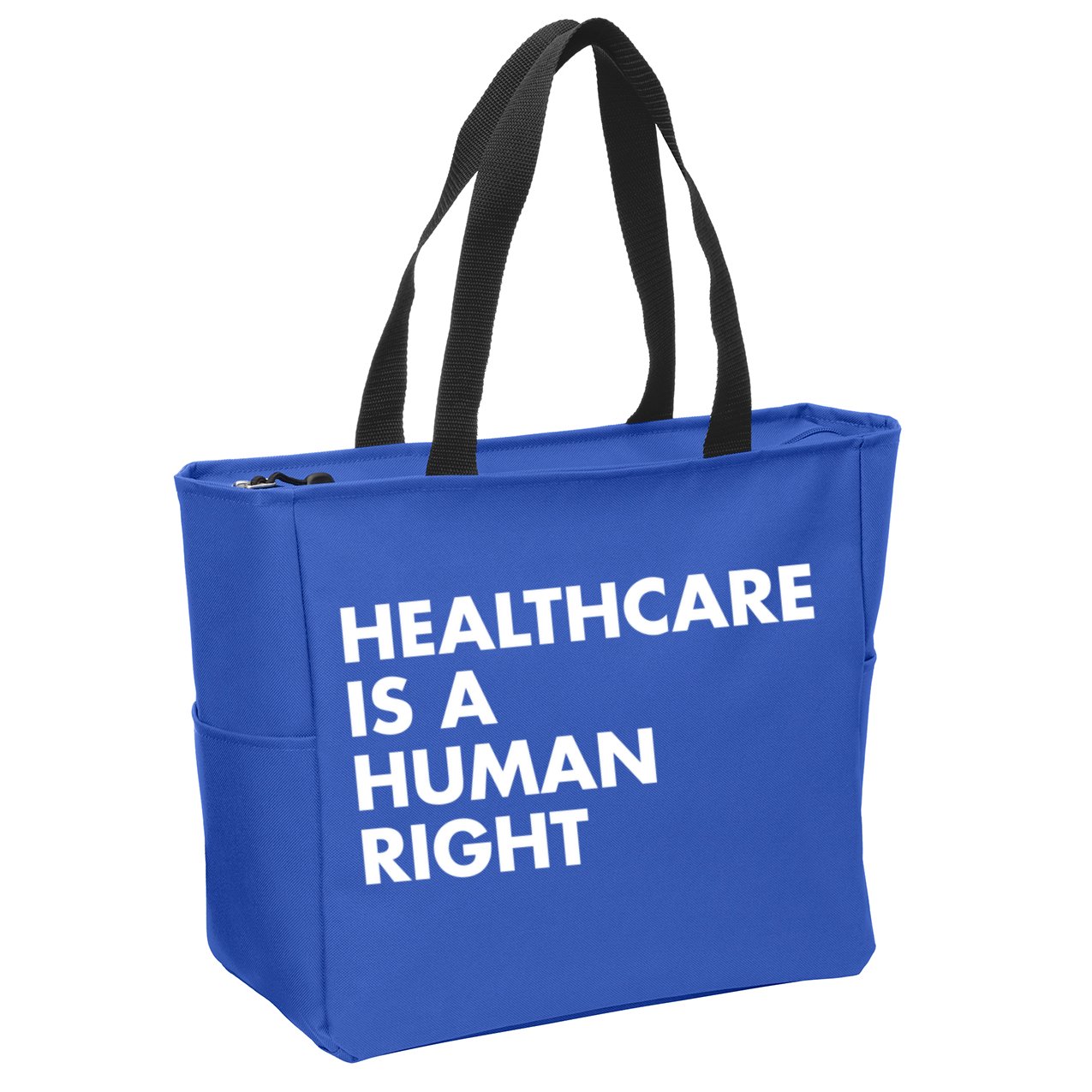 Healthcare Is A Hu Right Gift Zip Tote Bag