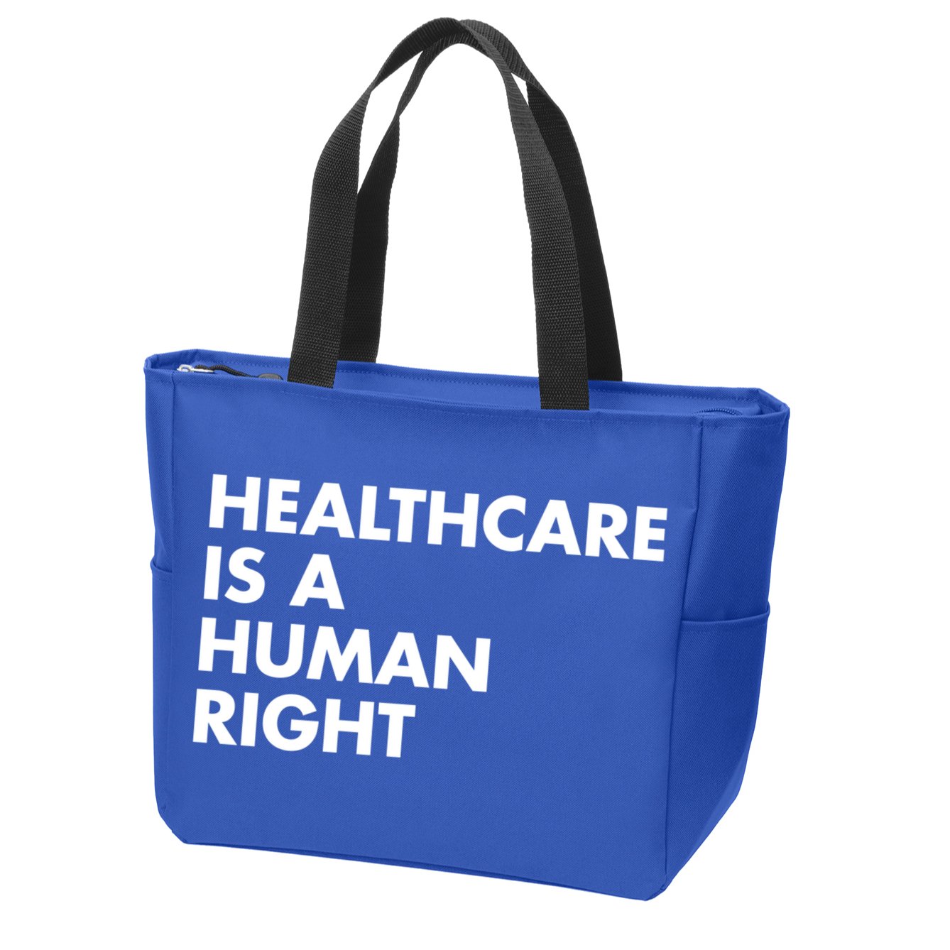 Healthcare Is A Hu Right Gift Zip Tote Bag