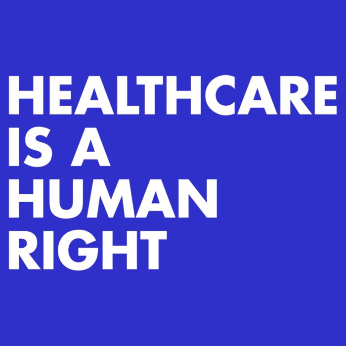 Healthcare Is A Hu Right Gift Zip Tote Bag