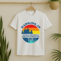 H.A.W.K.I.N.S In A Place For Coffee And Contemplation T-Shirt