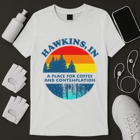 H.A.W.K.I.N.S In A Place For Coffee And Contemplation T-Shirt