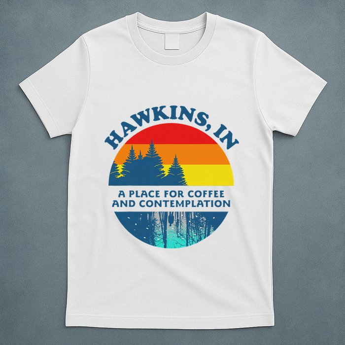 H.A.W.K.I.N.S In A Place For Coffee And Contemplation T-Shirt