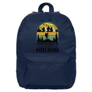 Happiness Is A Day Spent Hiking Hiking Camping Inspirations 16 in Basic Backpack