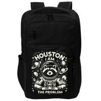 Houston I Am The Problem Funny Space Lovers Astronaut Impact Tech Backpack