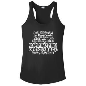 Here Is A Quarter Uncle Buck Ladies PosiCharge Competitor Racerback Tank