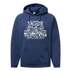 Here Is A Quarter Uncle Buck Performance Fleece Hoodie