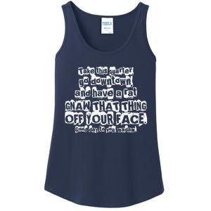 Here Is A Quarter Uncle Buck Ladies Essential Tank