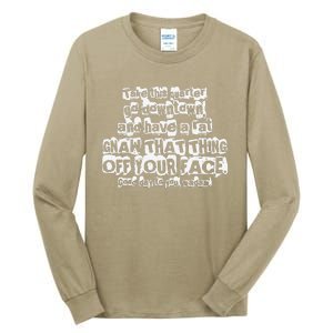 Here Is A Quarter Uncle Buck Tall Long Sleeve T-Shirt