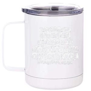 Here Is A Quarter Uncle Buck 12 oz Stainless Steel Tumbler Cup