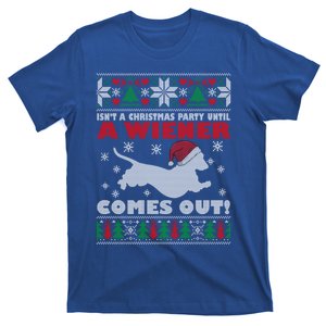 Humor Isn’T A Christmas Party Until A Wiener Comes Out Gift T-Shirt