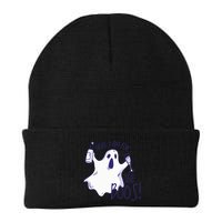 Here I Am For The Boos Funny Ghost Beanie