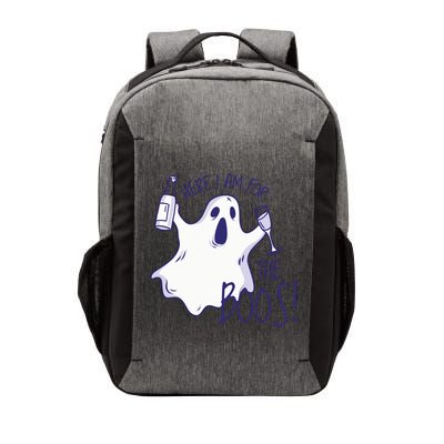 Here I Am For The Boos Funny Ghost Vector Backpack