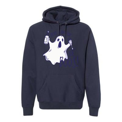 Here I Am For The Boos Funny Ghost Premium Hoodie