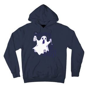 Here I Am For The Boos Funny Ghost Tall Hoodie