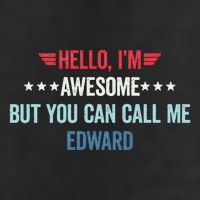 Hello IM Awesome But You Can Call Me Edward Trucker Hat