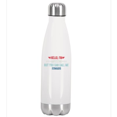 Hello IM Awesome But You Can Call Me Edward Stainless Steel Insulated Water Bottle