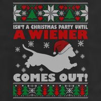 Humor Isn’T A Christmas Party Until A Wiener Comes Out Cool Gift Cool Comfort Performance Bucket Hat