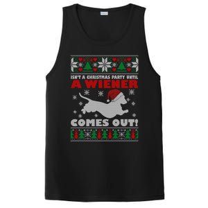 Humor Isn’T A Christmas Party Until A Wiener Comes Out Cool Gift PosiCharge Competitor Tank