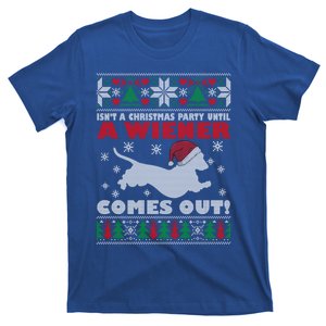 Humor Isn’T A Christmas Party Until A Wiener Comes Out Cool Gift T-Shirt