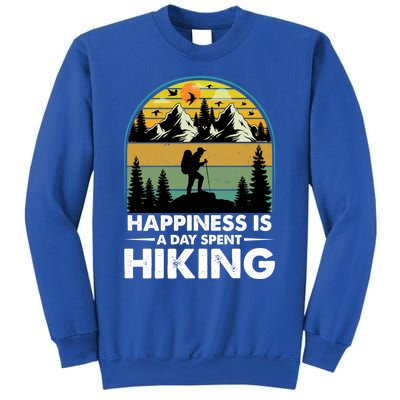 Happiness Is A Day Spent Hiking Scenic Views Gift Sweatshirt