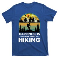 Happiness Is A Day Spent Hiking Scenic Views Gift T-Shirt