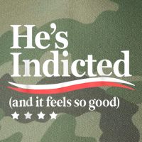 HeS Indicted And It Feels So Good Funny Trump Arrest Legacy Tie Dye Trucker Hat