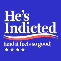 HeS Indicted And It Feels So Good Funny Trump Arrest Visor