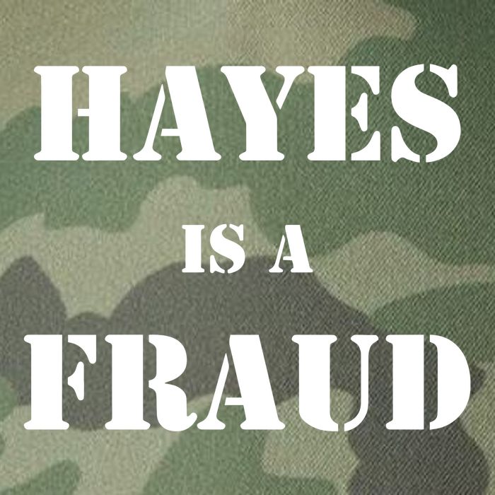 Hayes Is A Fraud Legacy Tie Dye Trucker Hat