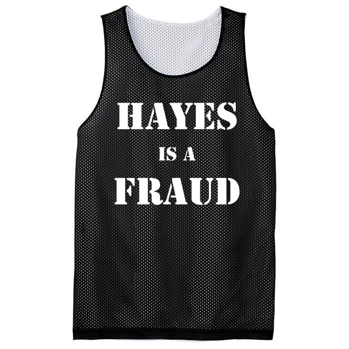 Hayes Is A Fraud Mesh Reversible Basketball Jersey Tank