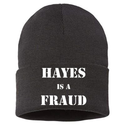 Hayes Is A Fraud Sustainable Knit Beanie