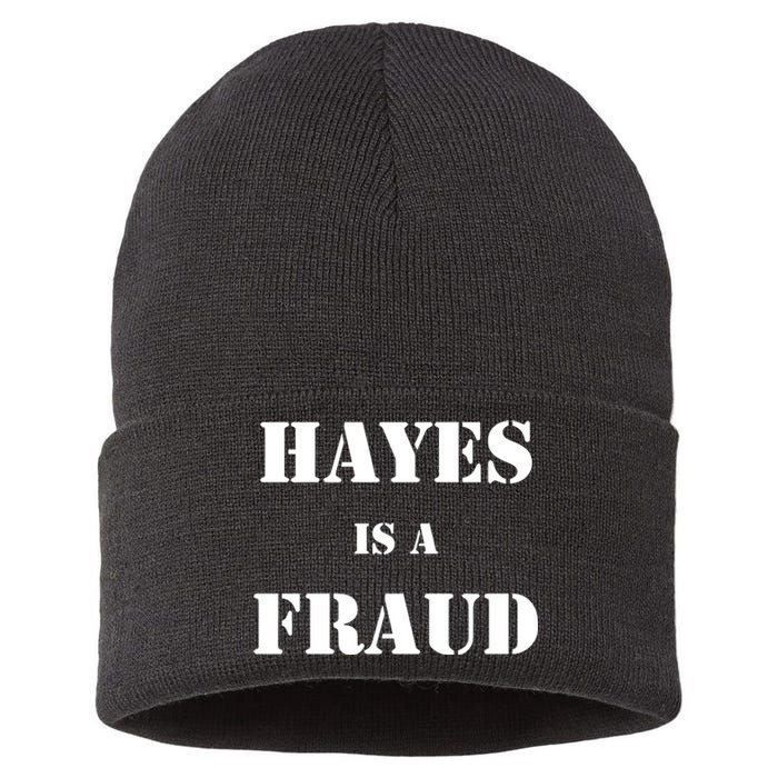 Hayes Is A Fraud Sustainable Knit Beanie