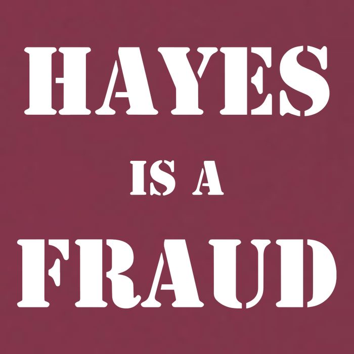 Hayes Is A Fraud 16oz Travel Tumbler