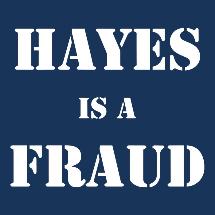 Hayes Is A Fraud Infant Baby Jersey Bodysuit