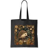 Hedgehog In A Forest William Morris Style Bag