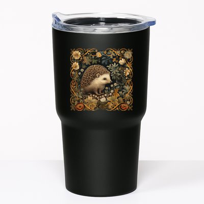 Hedgehog In A Forest William Morris Style Tumbler