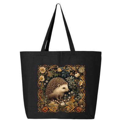 Hedgehog In A Forest William Morris Style 25L Jumbo Tote